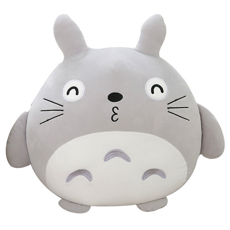 ISO9001 Breathable PP Cotton Filling Totoro Plush Pillow