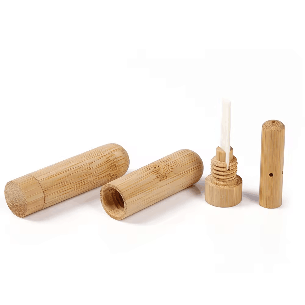 Wooden Essential Oil Nasal Inhalers Fragrance Empty Fragrance Oil Sticks