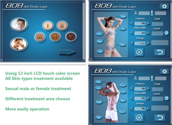 Medical CE approved permanent diode laser 808nm hair removal machine