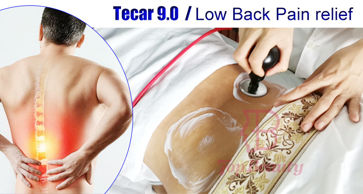 400W Monopolar RF Tecar Therapy Machine For Back Pain Relief