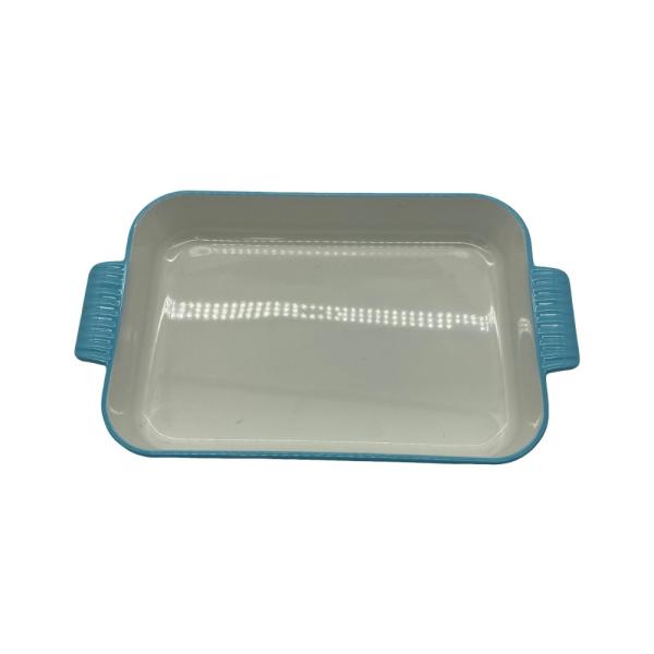 Melamine Casserole Dish With Lid Food Grade Covered Rectangle Casserole Dish