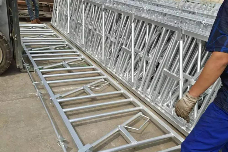 ISO9001 2008/CE/BV Certified Prefabricated Steel Beams H Beams Livestock Shed for Cow