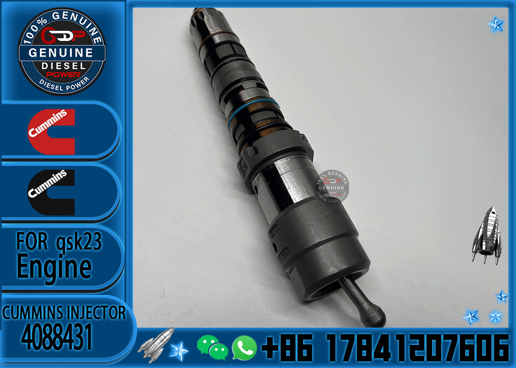 4062090 Diesel Engine Common Rail QSX23 Fuel Injector 4077076 4902827 4088431 4076533