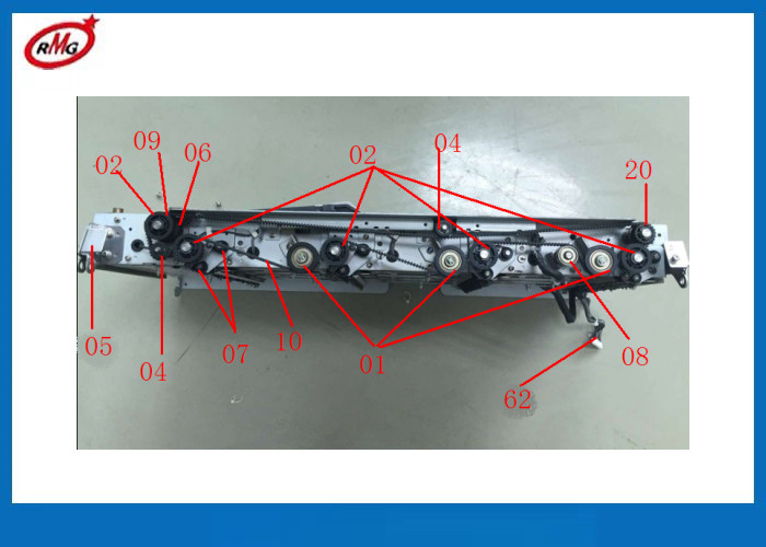 009-0023219 009-0025029-01 Fujitsu NCR GBRU Lower Transport roller with bearing ATM Machine Parts