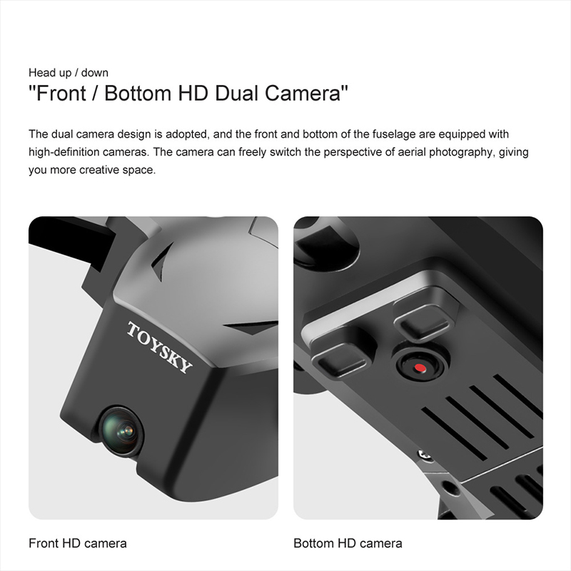 Headless S167 GPS 4k Camera Foldable FPV RC Quadcopter