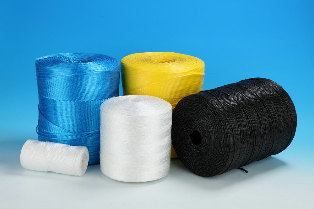 Agriculture PP Split Film Baler Twine , Lashing Packing Rope Twine
