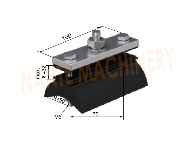 Firm And Flexible Wire Steel Festoon Accessories For Festoon Cable System