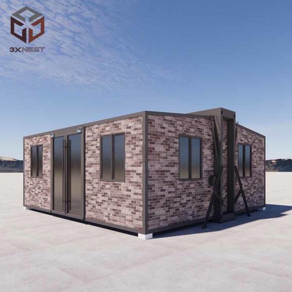 Luxury Waterproof Prefabricated Steel Foldable Container House Homes Customizabl