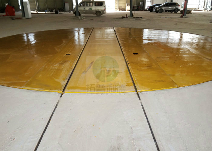 5t industrial electric turntable for steel mill material handling car on railway