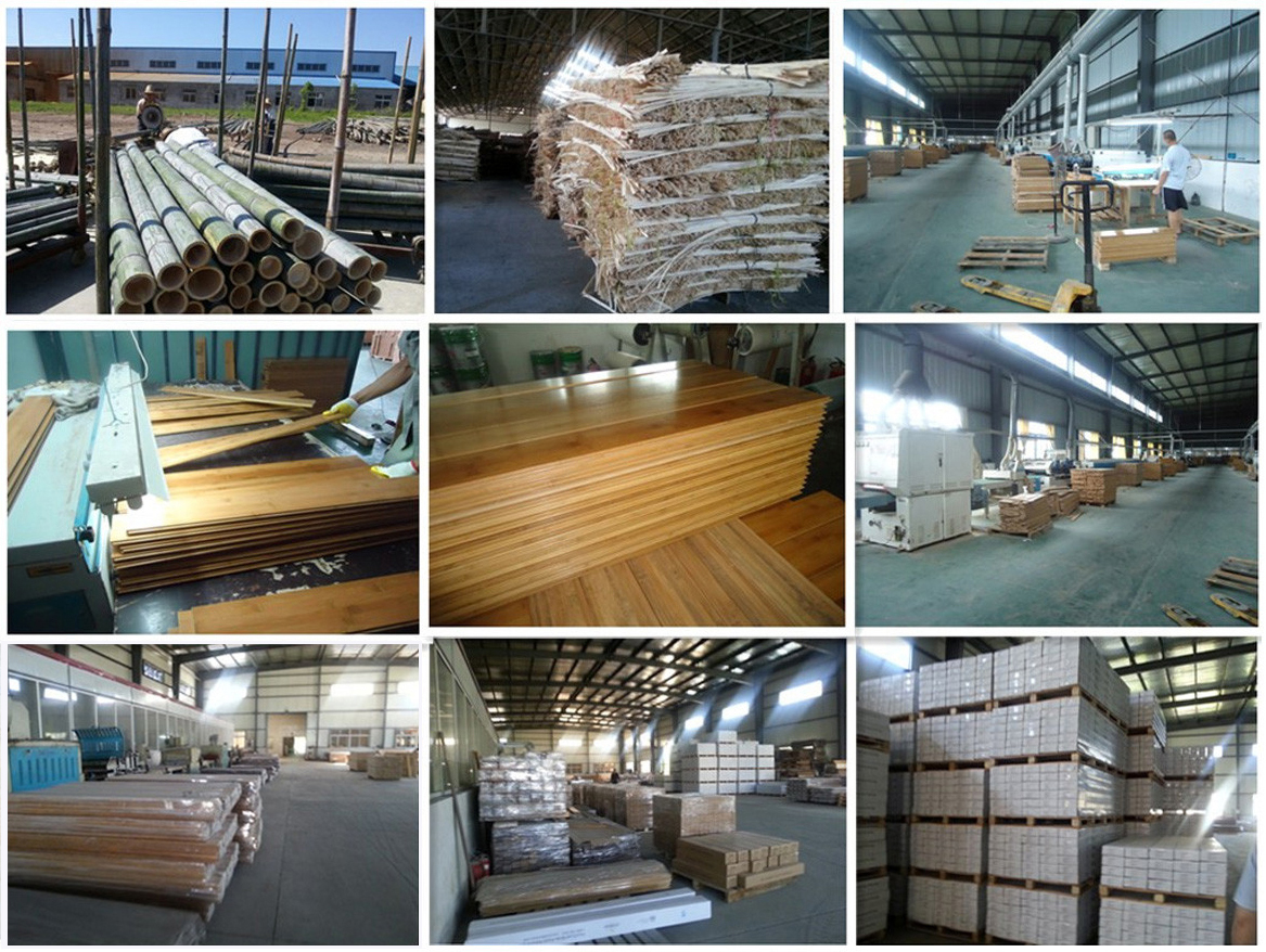 TAP GO Carbonized Bamboo Flooring Construction Strand Woven Varnish Treffert from Germany