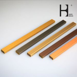 C38000 Rectangular 6m Long Brass Flat Bars Long Using Life