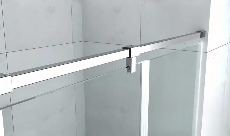 Customizable Shower Door Wall Profile Rustproof Bathtub Sliding Door Frame