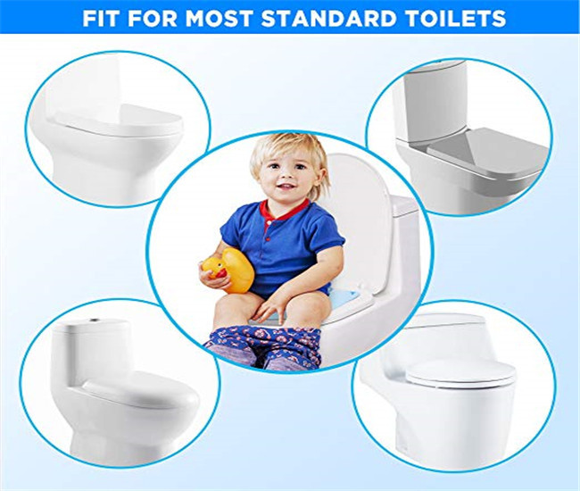 Toddlers Foldable Travel Potty Seat Baby Products ROHS Certification