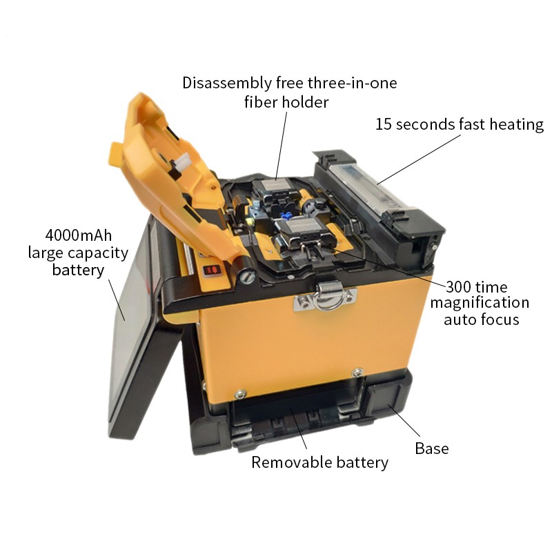 COMWAY A3 Fiber Optic Accessories Suit 5 Sec Splicing Time Strong Performance