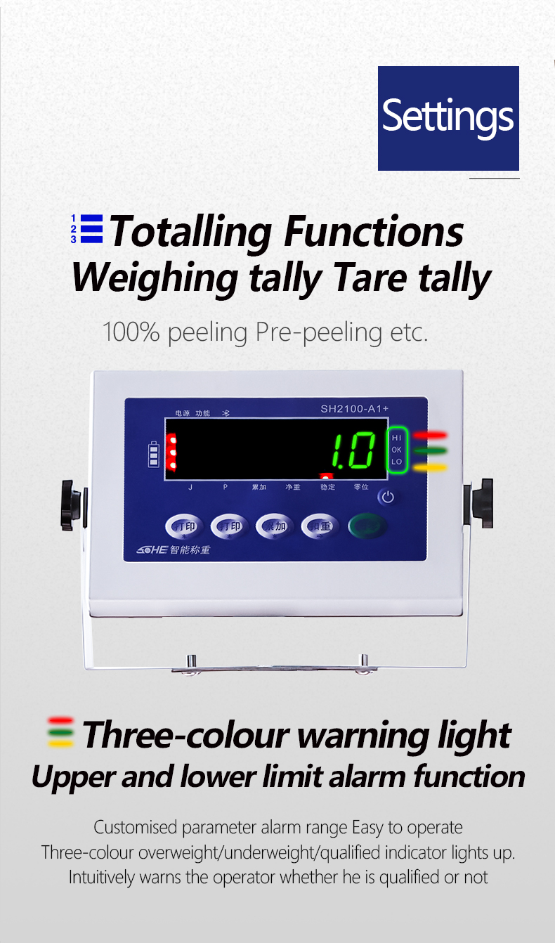 Sohe SH2100 A1 Alarm Light with All-Metal Structure and LED Display