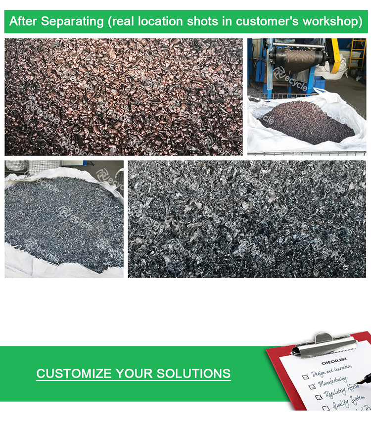 Upgrade Your Copper Scrap Recycling Plant with Advanced 150kW AC Radiator Separator