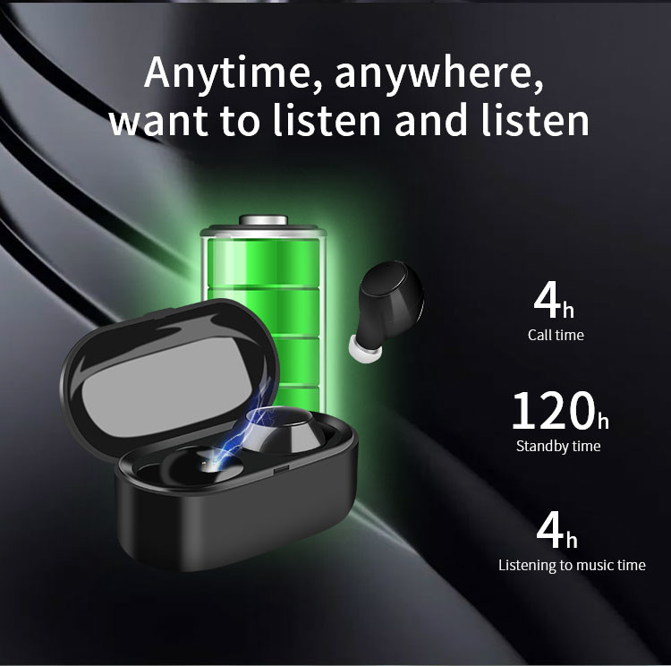 Binaural Calls 3D Stereo Sound XY3 Small Headphone Bluetooth