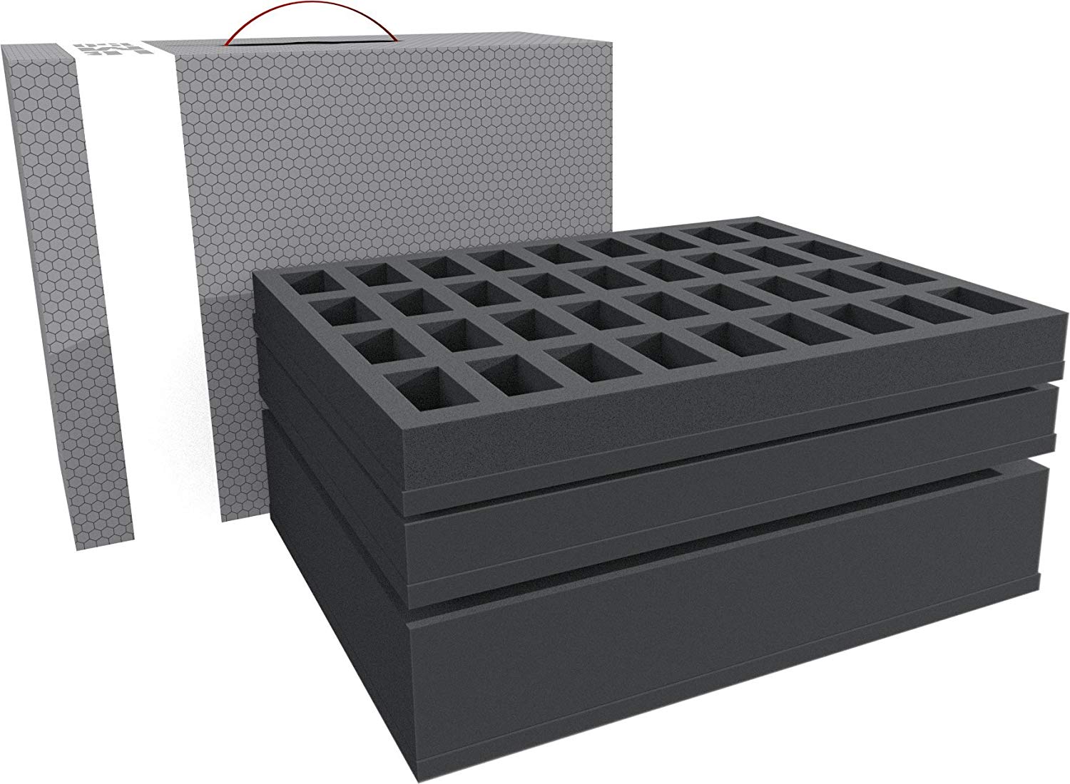 Eco Friendly Packaging Foam Inserts Closed Cell Structure For Tool Box