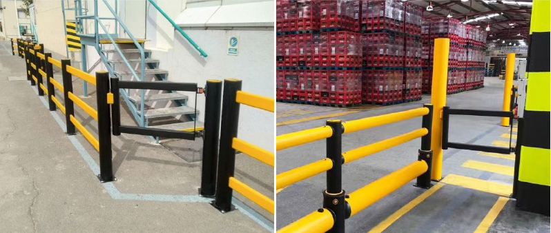 Revolving Door Warehouse Flexible Anti-Collision System FS-2023A