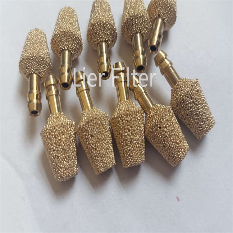 -200C-600C Sintered Metal Powder Filter Weldable Machinable Copper Powder Filter