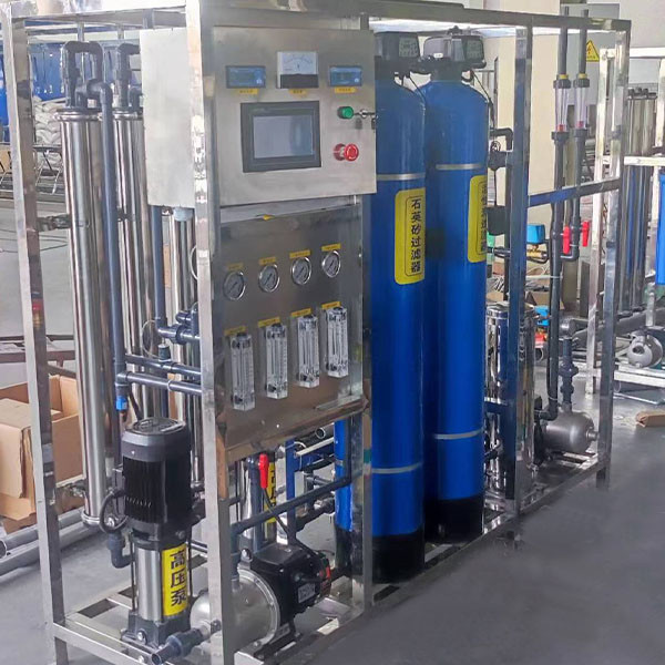 Three Cans Pure Drinking Water Reverse Osmosis Equipment Bipolar Double Stage