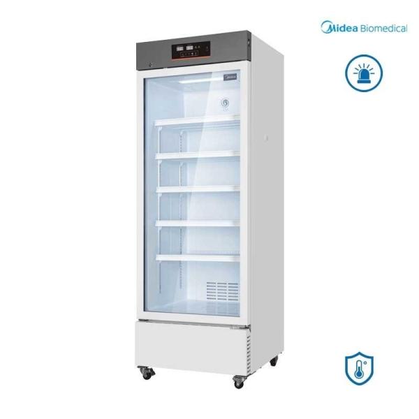 MC-5L316 Capacity Midea Biomedical Glass Hospital Medical Refrigerator for Drug