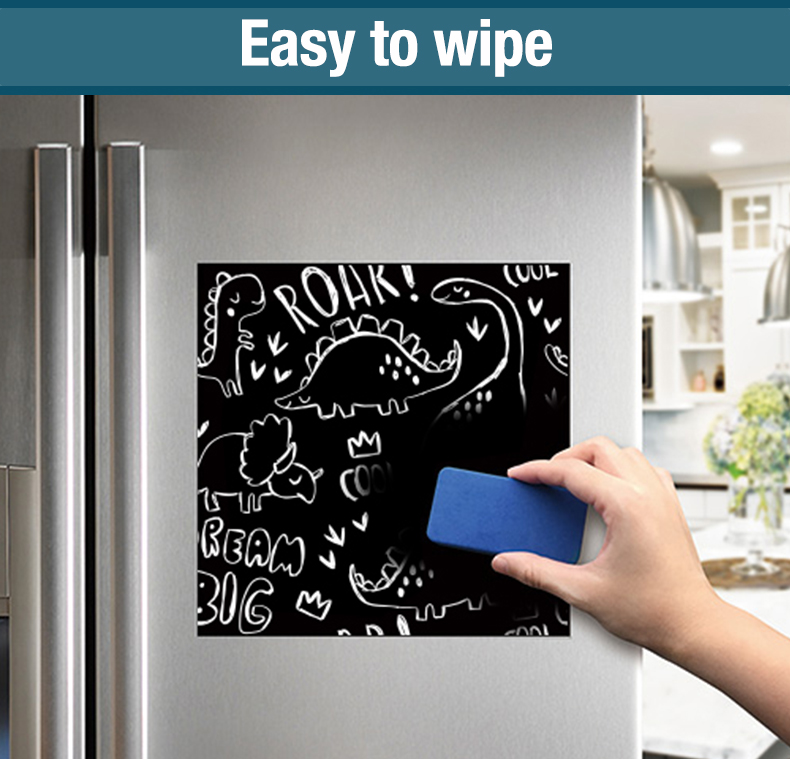 1.2m Removable Self Adhesive Blackboard Sticker Black Board Wall Sticker For Office School
