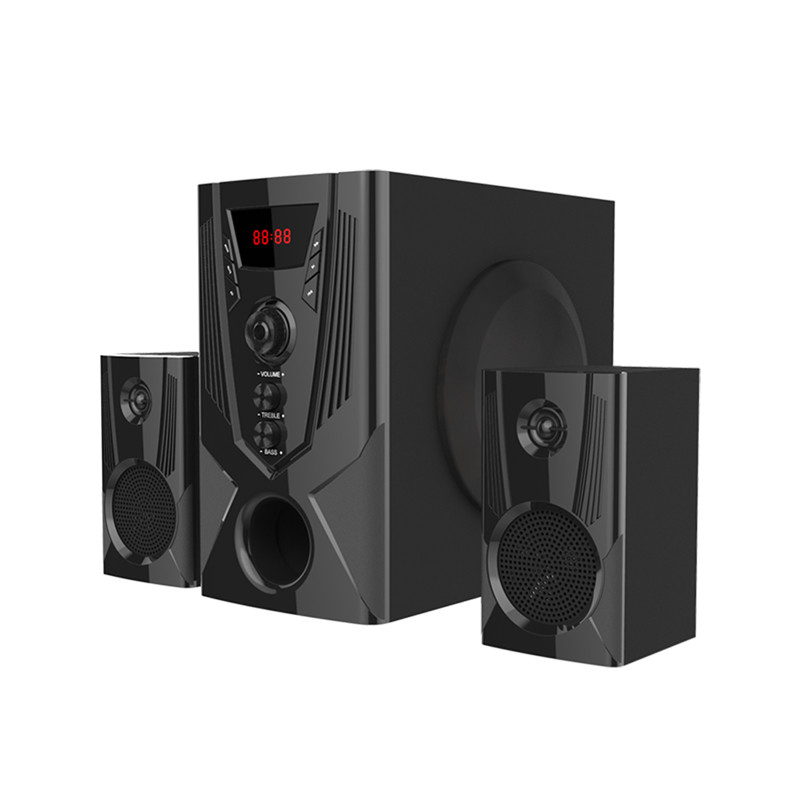 5.25 Inch 50W Music Speakers With USB/ FM/ AUX/ BLUETOOTH/ REMOTE CONTROL Functions