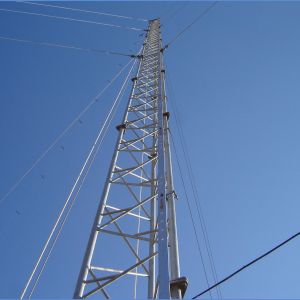 China Communication  72m 3 Legged Guyed Wire Tower on sale