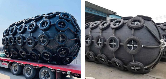 Jumbo Fender With Provides Cushioning During Berthing And Reduces Noise During Impact
