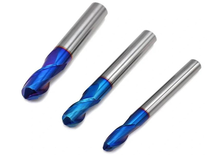 High Hardness Solid Tungsten Carbide End Mill For Hard Material Aluminum