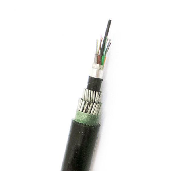 SM MM Underwater Fiber Optic Cable , Submarine Optical Cable With PE / LSZH