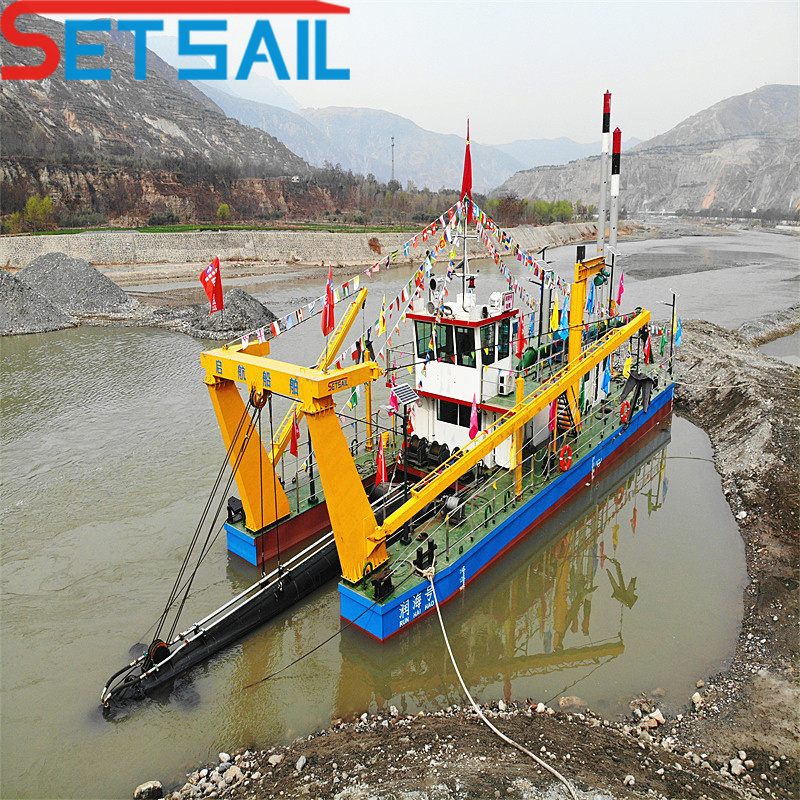 Eelectric Power Cutter Suction Dredger with Hydraulic Pump