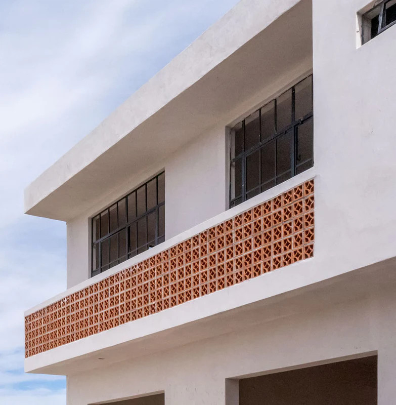 Terracotta Jali block decorative tiles exterior wall building brick