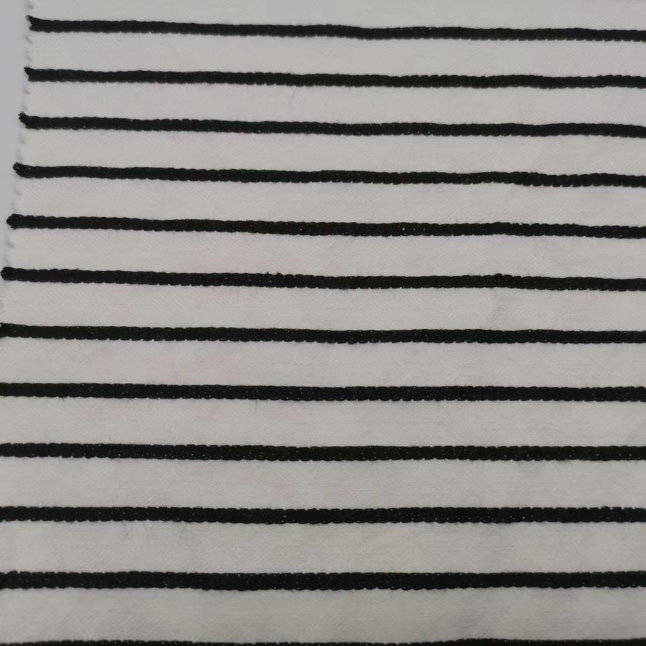 Blended Home Textile Fabrics Antibacterial Breathable Stripe 30% Linen 70% Cotton