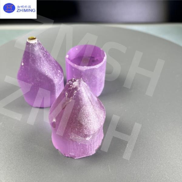 YAG Yttrium Aluminum Garnet Lab Grown Free Cut Purple Sapphire Crystal Gemstone
