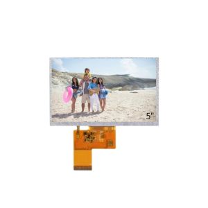  5 Inch 800x480 Resolution TFT LCD Display Module with TTL Interface Manufactures