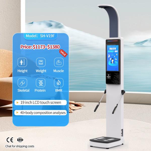 Body Scanner Machine for Gym Body Analyzer Machine Bioelectrical Impedance Body