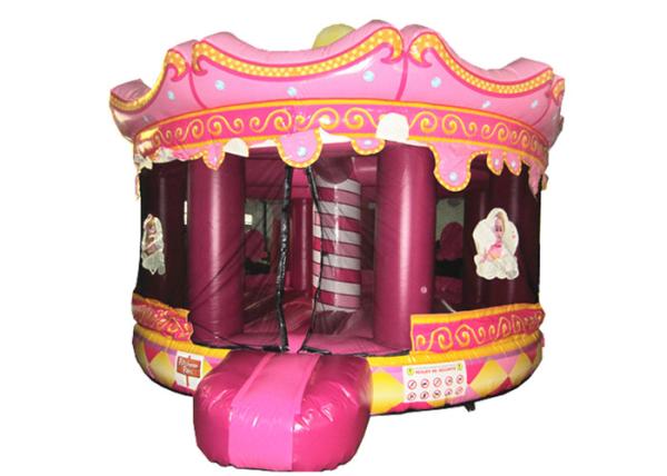 Round inflatable jumping house Merry-go-round inflatable bouncer inflatable