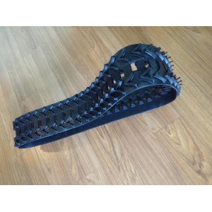  47 Links Robot Small Rubber Track Jointless 123mm Width Manufactures
