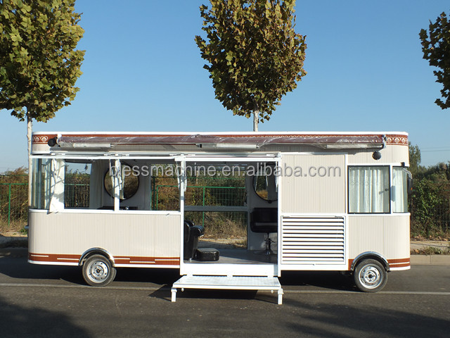 Mobile Salon in Technology with 4 Wheels and L420.00cm*W180.00cm*H230.00cm Dimensions