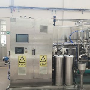 High Precision Tubular UHT Sterilizer Machine 5T/H Juice Production Machine