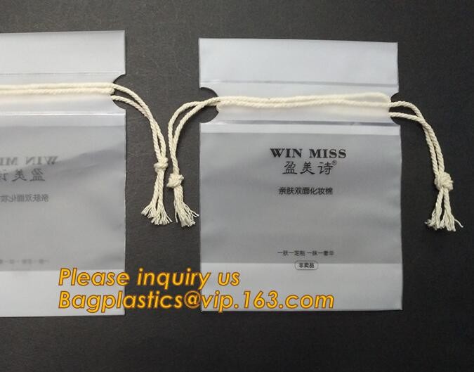 Plastic Bag OEM Custom PVC Loop Handle Image Printed Plastic Shopping Bag,Promotional Clear Waterproof Plastic Cosmetic