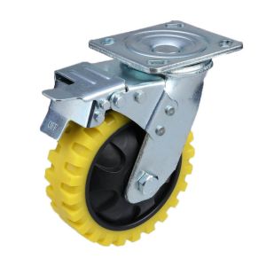 Baby Walker Caster Wheels with Adjustable Height and Ball Bearing Maximum Load
