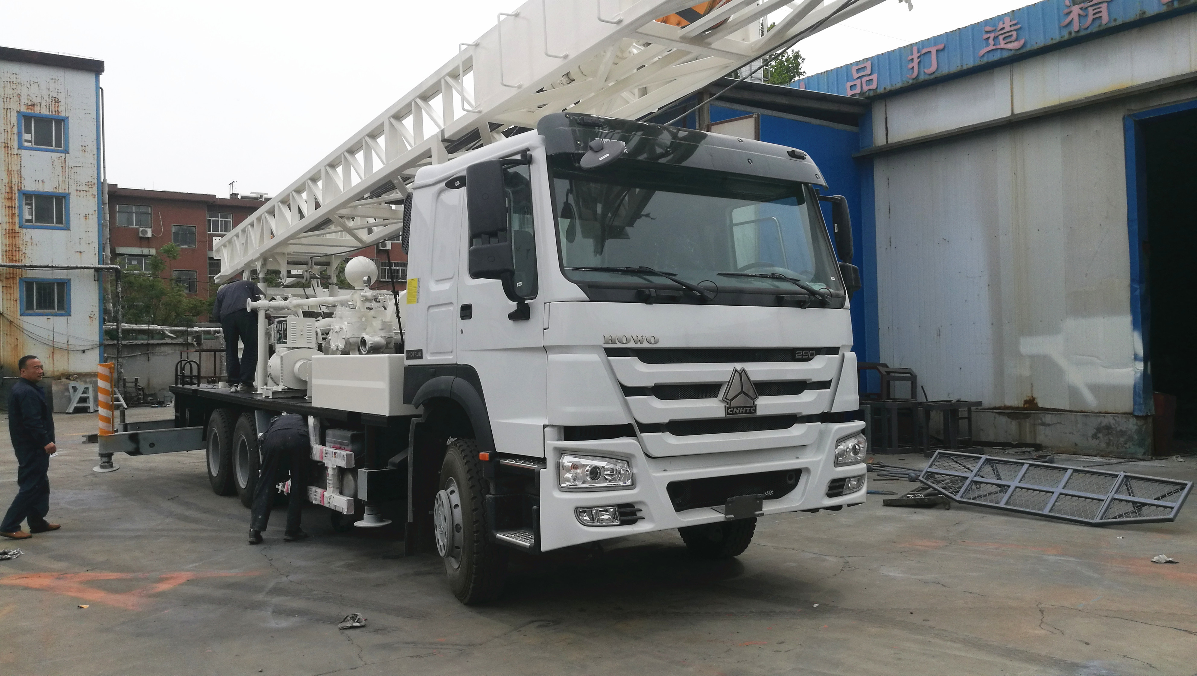 27T 600m Rotary Pile Drilling Machine With Directional Circulation BZC600CLCA / Water Well Borehole
