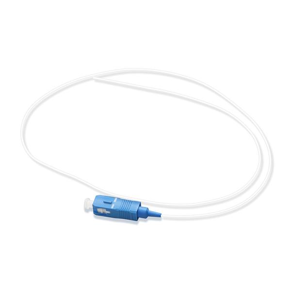 0.9mm Diameter Fiber Cable Assembly 9 / 125 G657A1 SC / UPC Simplex Polished