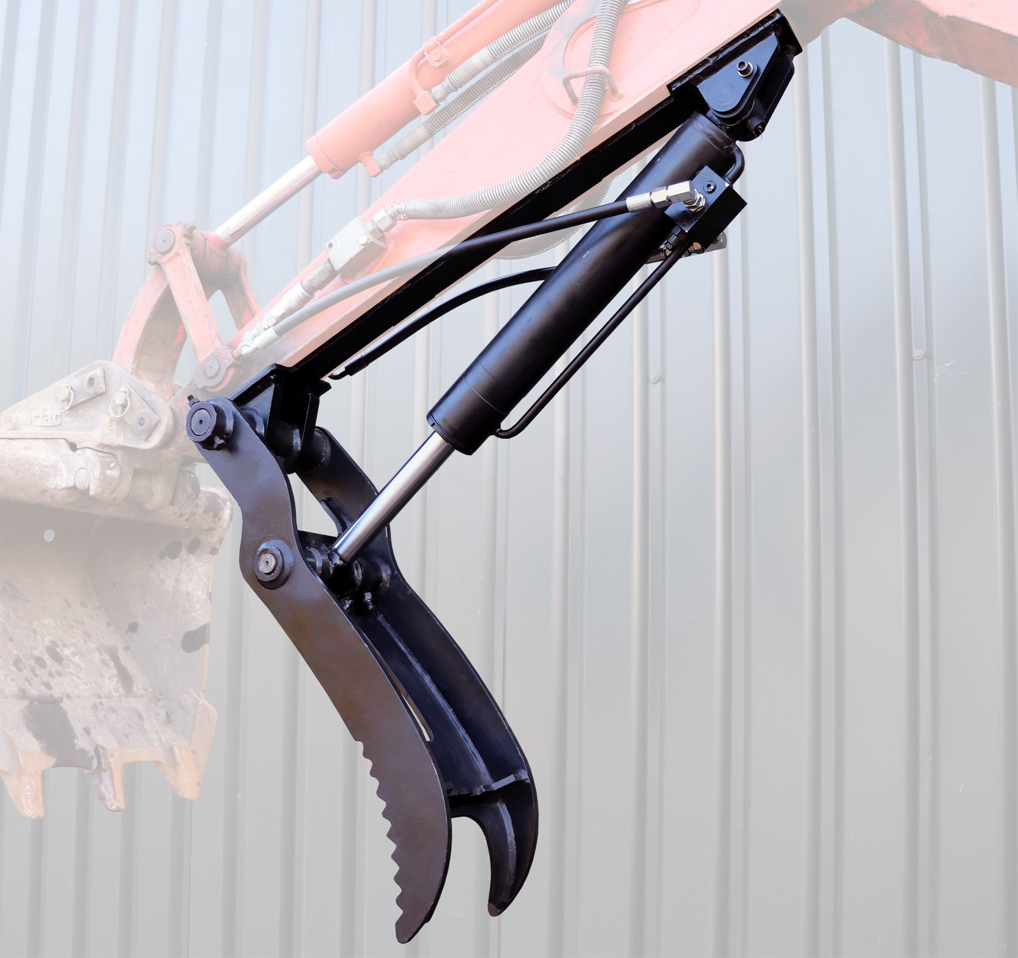 Customizable Durable Mini Excavator Hydraulic Thumb Attachment Q345B NM400 handox500