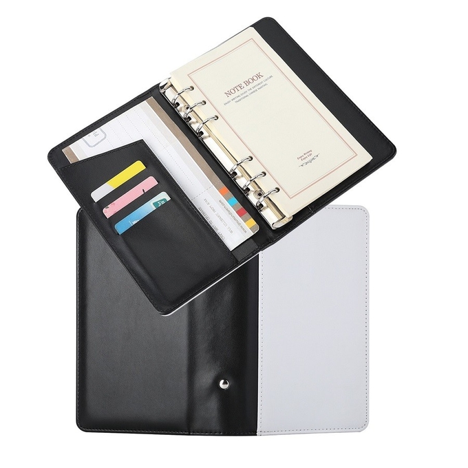 A5 A6 Leather Sublimation Notebook With 100 Pcs Inner Pages For Sublimation Heat Transfer Printing