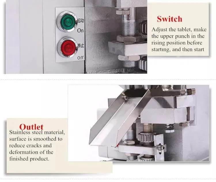 Hand Or Electric High Speed Rotary Tablet Press 220V Customized