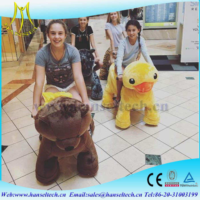 Hansel entertainment rides battery operated animal car ride/kid rides for shopping mall